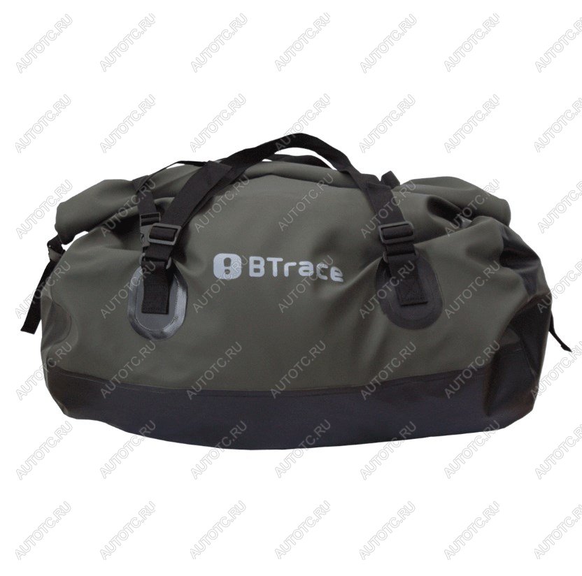 6 849 р. Гермосумка BTrace усиленная ПВХ трикотаж 120л (Оливковыйчерный) BTrace a0335  с доставкой в г. Горно‑Алтайск