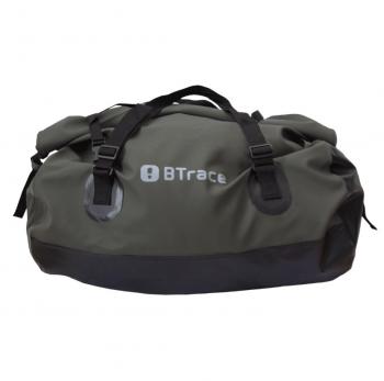 5 179 р. Гермосумка BTrace усиленная ПВХ трикотаж 80л (Оливковыйчерный) BTrace a0333  с доставкой в г. Горно‑Алтайск. Увеличить фотографию 1