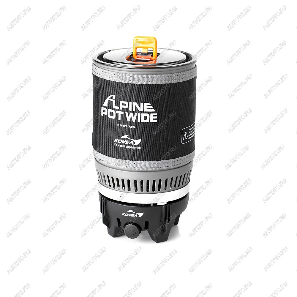 12 809 р. Горелка газовая Kovea Alpine Pot Wide KB-0703W 1 л. KOVEA kb-0703w  с доставкой в г. Горно‑Алтайск