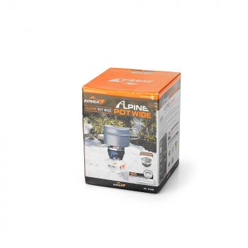 12 809 р. Горелка газовая Kovea Alpine Pot Wide KB-0703W 1 л. KOVEA kb-0703w  с доставкой в г. Горно‑Алтайск. Увеличить фотографию 11