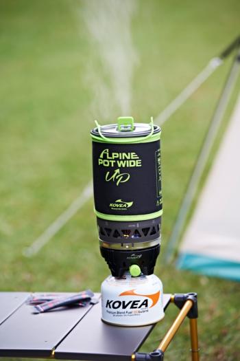 13 139 р. Горелка газовая Kovea Alpine Pot Wide Up 1,5L KOVEA kgb-0703wu  с доставкой в г. Горно‑Алтайск. Увеличить фотографию 5