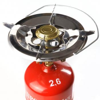 1 179 р. Горелка газовая одноконфорочная туристическая, диаметр 220 мм Grotkuv (РП) GZWM gucio-d  с доставкой в г. Горно‑Алтайск. Увеличить фотографию 1