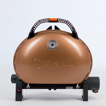Гриль газовый O-GRILL 500MT bicolor черный-золото, с термометром (в комплекте адаптер тип А) O-GRILL 500mt-gold
