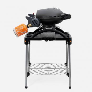 40 899 р. Гриль газовый O-GRILL 500MT синий, с термометром (в комплекте адаптер тип А) O-GRILL 500mt-blue  с доставкой в г. Горно‑Алтайск. Увеличить фотографию 16