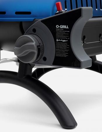 40 899 р. Гриль газовый O-GRILL 500MT синий, с термометром (в комплекте адаптер тип А) O-GRILL 500mt-blue  с доставкой в г. Горно‑Алтайск. Увеличить фотографию 10
