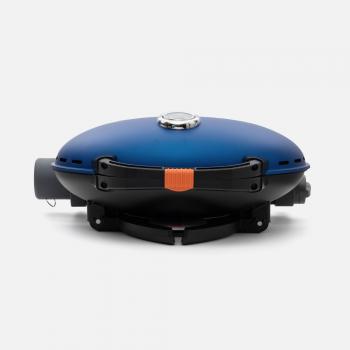 40 899 р. Гриль газовый O-GRILL 500MT синий, с термометром (в комплекте адаптер тип А) O-GRILL 500mt-blue  с доставкой в г. Горно‑Алтайск. Увеличить фотографию 3