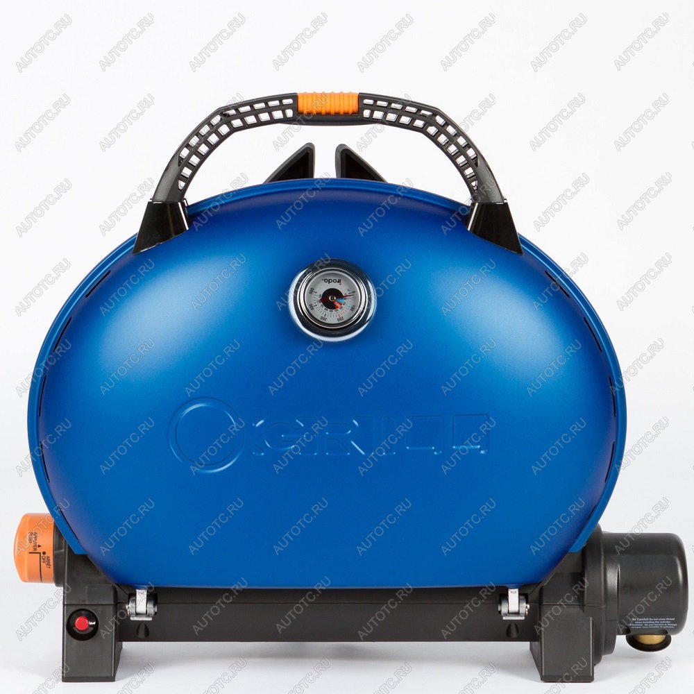 40 899 р. Гриль газовый O-GRILL 500MT синий, с термометром (в комплекте адаптер тип А) O-GRILL 500mt-blue  с доставкой в г. Горно‑Алтайск