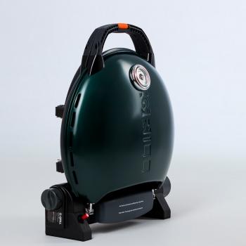 47 899 р. Гриль газовый O-GRILL 700T bicolor черный-зеленый (в комплекте адаптер тип А) O-GRILL 700t-green  с доставкой в г. Горно‑Алтайск. Увеличить фотографию 2