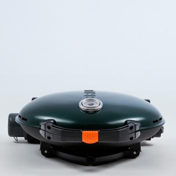 47 899 р. Гриль газовый O-GRILL 700T bicolor черный-зеленый (в комплекте адаптер тип А) O-GRILL 700t-green  с доставкой в г. Горно‑Алтайск. Увеличить фотографию 4