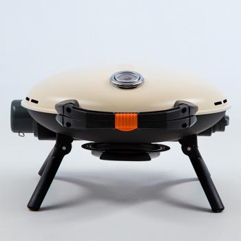 47 899 р. Гриль газовый O-GRILL 700T bicolor черный-кремовый (в комплекте адаптер тип А) O-GRILL 700t-cream  с доставкой в г. Горно‑Алтайск. Увеличить фотографию 10