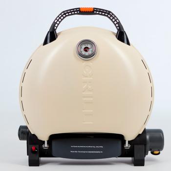 47 899 р. Гриль газовый O-GRILL 700T bicolor черный-кремовый (в комплекте адаптер тип А) O-GRILL 700t-cream  с доставкой в г. Горно‑Алтайск. Увеличить фотографию 1