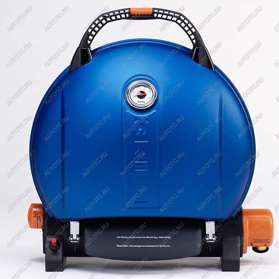 51 899 р. Гриль газовый O-GRILL 800T синий (в комплекте адаптер тип А) O-GRILL 800t-blue  с доставкой в г. Горно‑Алтайск