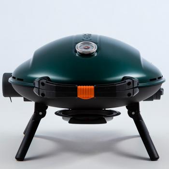 50 899 р. Гриль газовый O-GRILL 900МT bicolor черный-зеленый (в комплекте адаптер тип А) O-GRILL 900mt-green  с доставкой в г. Горно‑Алтайск. Увеличить фотографию 10