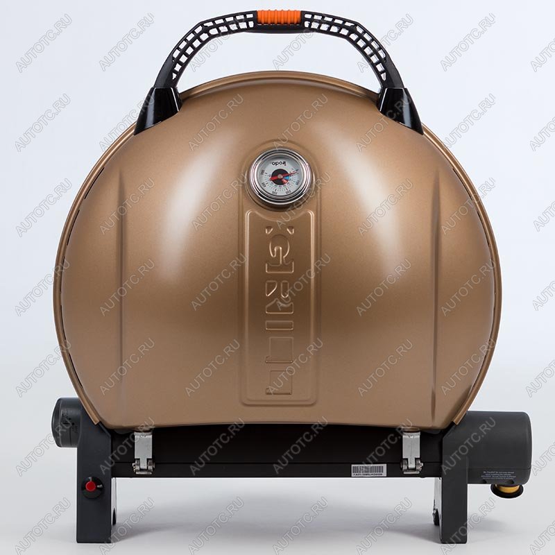 50 899 р. Гриль газовый O-GRILL 900МT bicolor черный-золотистый (в комплекте адаптер тип А) O-GRILL 900mt-gold  с доставкой в г. Горно‑Алтайск
