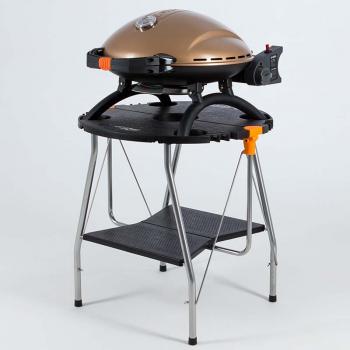 50 899 р. Гриль газовый O-GRILL 900МT bicolor черный-золотистый (в комплекте адаптер тип А) O-GRILL 900mt-gold  с доставкой в г. Горно‑Алтайск. Увеличить фотографию 7