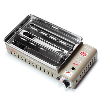 8 259 р. Гриль газовый портативный NaMilux NA-G4205PS (GM2120PS2W) (с переходником) NaMilux na-g4205ps-(gm2120ps-2w)  с доставкой в г. Горно‑Алтайск. Увеличить фотографию 4