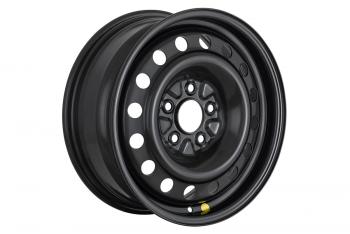 Диск усиленный Renault Duster, Nissan Qashqai, X-Trail, Toyota Rav4 стальной черный 5х114,3 6,5R16 d66,1 ET+40 OFF-ROAD Wheels 1665-51466bl-40a11