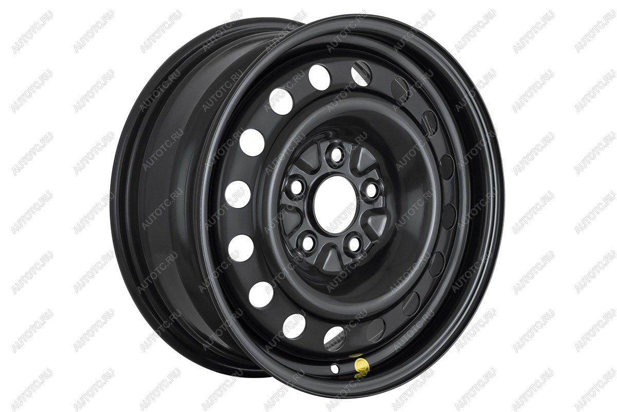 5 829 р. Диск усиленный Renault Duster, Nissan Qashqai, X-Trail, Toyota Rav4 стальной черный 5х114,3 6,5R16 d66,1 ET+40 OFF-ROAD Wheels 1665-51466bl-40a11  с доставкой в г. Горно‑Алтайск