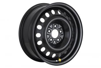 7 689 р. Диск усиленный Nissan Qashqai, X-Trail, Toyota Rav4 стальной черный 5х114,3 7R17 d66,1 ET+40 OFF-ROAD Wheels 1770-51466bl-40a11  с доставкой в г. Горно‑Алтайск. Увеличить фотографию 1