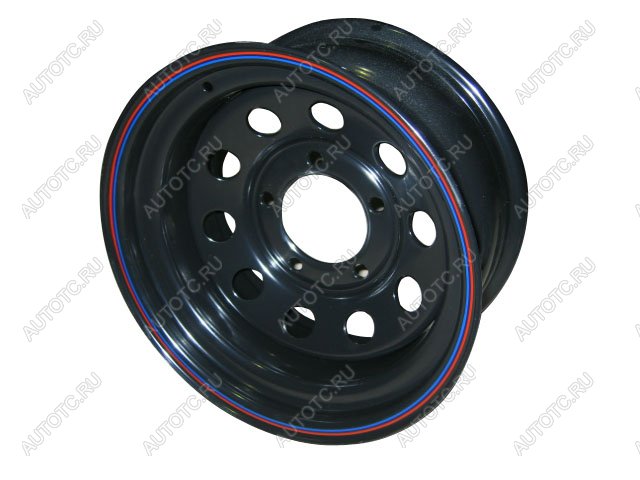 6 279 р. Диск усиленный ВАЗ НИВА стальной черный 5x139,7 7xR16 d98,5 ET+25 OFF-ROAD Wheels 1670-539985bl-25  с доставкой в г. Горно‑Алтайск