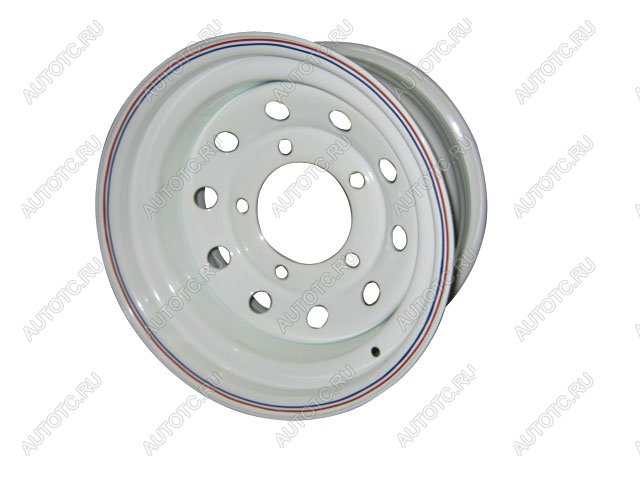 1 709 р. Диск усиленный Ленд Ровер стальной белый 5x165.1 8R15 ET-24 OFF-ROAD Wheels 1580-56525wh-24  с доставкой в г. Горно‑Алтайск