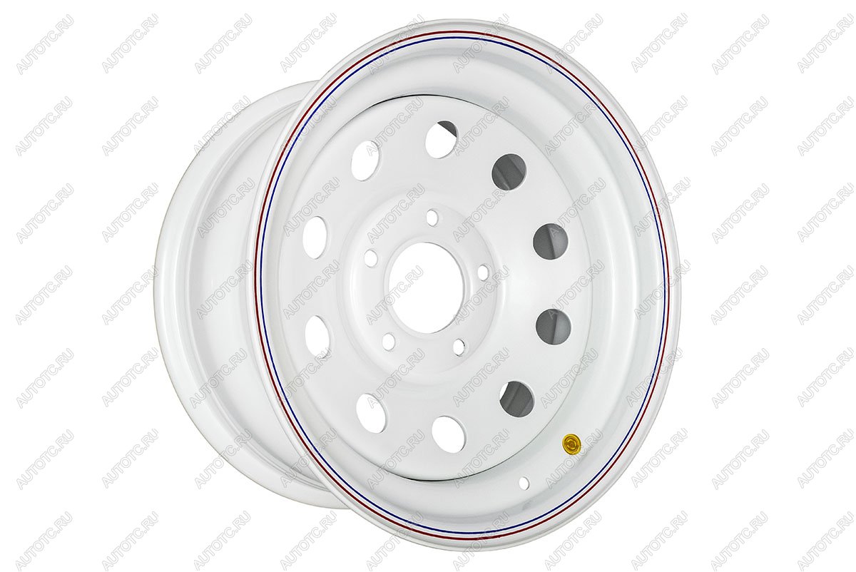 6 629 р. Диск усиленный Мерседес стальной белый 5x130 8xR16 ET-0 OFF-ROAD Wheels 1680-53084wh-0  с доставкой в г. Горно‑Алтайск