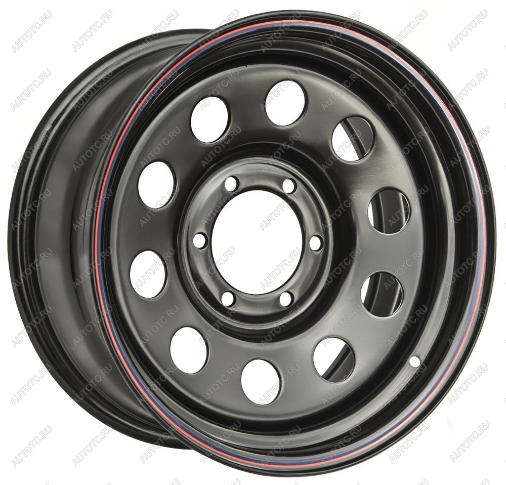 6 279 р. Диск усиленный стальной черный 6x139,7 7xR16 d110 ET+30 OFF-ROAD Wheels 1670-63910bl-30  с доставкой в г. Горно‑Алтайск