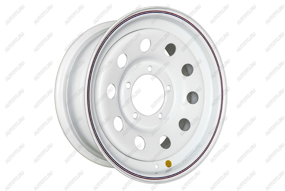 6 279 р. Диск усиленный УАЗ стальной белый 5x139,7 7xR16 d110 ET+15 OFF-ROAD Wheels 1670-53910wh-15  с доставкой в г. Горно‑Алтайск