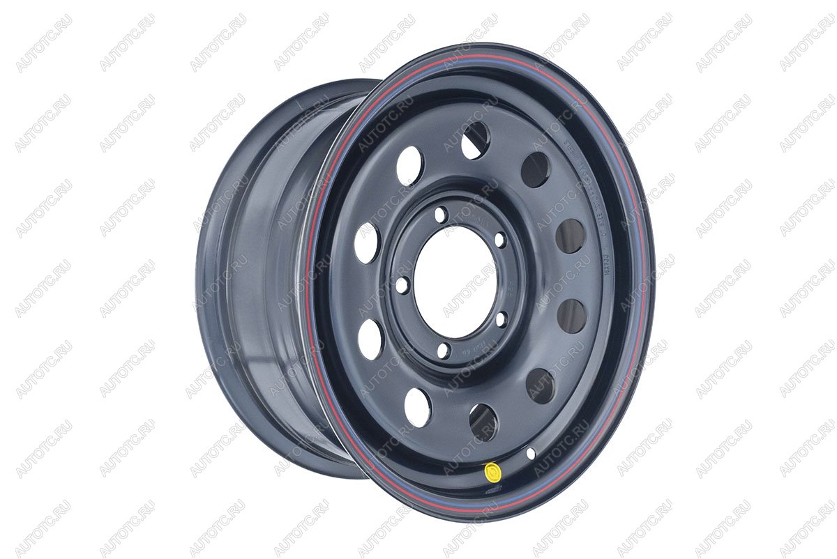6 279 р. Диск усиленный УАЗ стальной черный 5x139,7 7xR16 d110 ET+25 OFF-ROAD Wheels 1670-53910bl-25x  с доставкой в г. Горно‑Алтайск