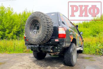 72 509 р. Калитка РИФ с фаркопом в штатный задний бампер Toyota Land Cruiser 105 РИФ rif105-80004  с доставкой в г. Горно‑Алтайск. Увеличить фотографию 2