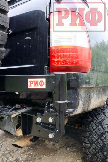 72 509 р. Калитка РИФ с фаркопом в штатный задний бампер Toyota Land Cruiser 105 РИФ rif105-80004  с доставкой в г. Горно‑Алтайск. Увеличить фотографию 6
