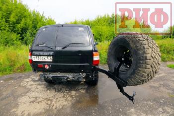 72 509 р. Калитка РИФ с фаркопом в штатный задний бампер Toyota Land Cruiser 105 РИФ rif105-80004  с доставкой в г. Горно‑Алтайск. Увеличить фотографию 3