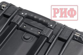 12 649 р. Кейс защитный ударопрочный РИФ 500х305х457 мм на колесах с телескопической ручкой IP55 РИФ wrt-52  с доставкой в г. Горно‑Алтайск. Увеличить фотографию 6
