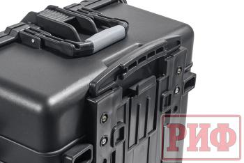 12 389 р. Кейс защитный ударопрочный РИФ 560х455х265 мм на колесах с телескопической ручкой IP55 РИФ wrt-54  с доставкой в г. Горно‑Алтайск. Увеличить фотографию 9