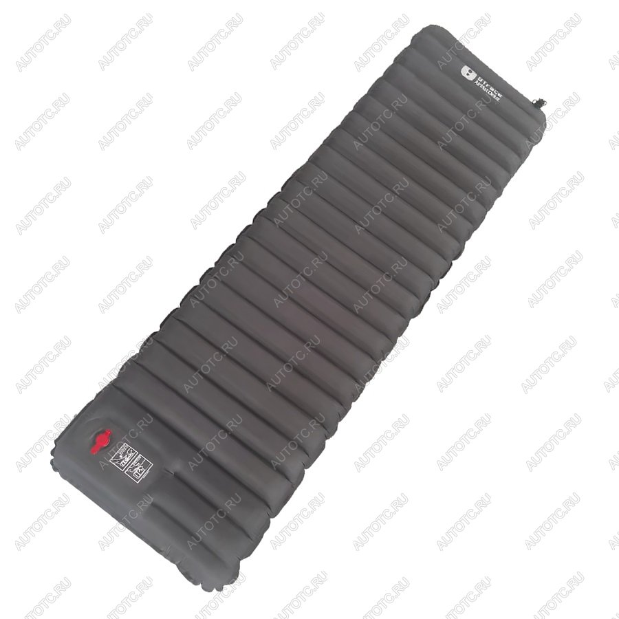6 899 р. Коврик надувной утеплённый BTrace AirMat Delux,193х59х9 см, с насосом (Серый) BTrace m0221  с доставкой в г. Горно‑Алтайск