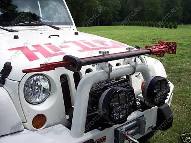 18 039 р. Крепление на трубу кенгурятника для домкрата Hi-Lift 50-80 мм Hi-Lift tm-750  с доставкой в г. Горно‑Алтайск