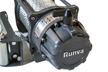 149 349 р. Лебёдка автомобильная электрическая 12V Runva 20000 lbs влагозащищенная, стальной трос RUNVA ewb20000u  с доставкой в г. Горно‑Алтайск. Увеличить фотографию 3