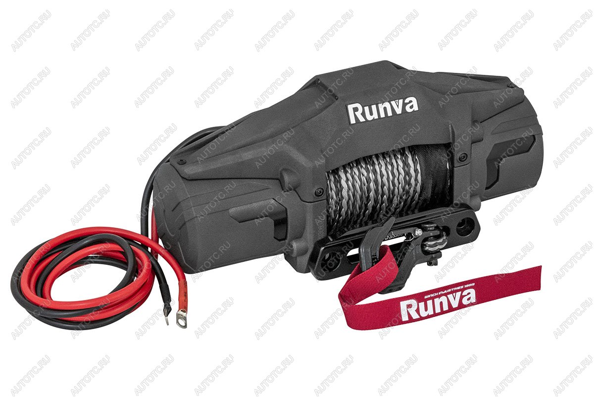 52 679 р. Лебёдка автомобильная электрическая 12V Runva 6000 lbs 2722 кг (синтетический трос) RUNVA ewv6000fsr  с доставкой в г. Горно‑Алтайск