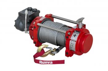 94 269 р. Лебёдка гидравлическая Runva 10000 lbs 4536 кг RUNVA hwn10000iyd  с доставкой в г. Горно‑Алтайск. Увеличить фотографию 4