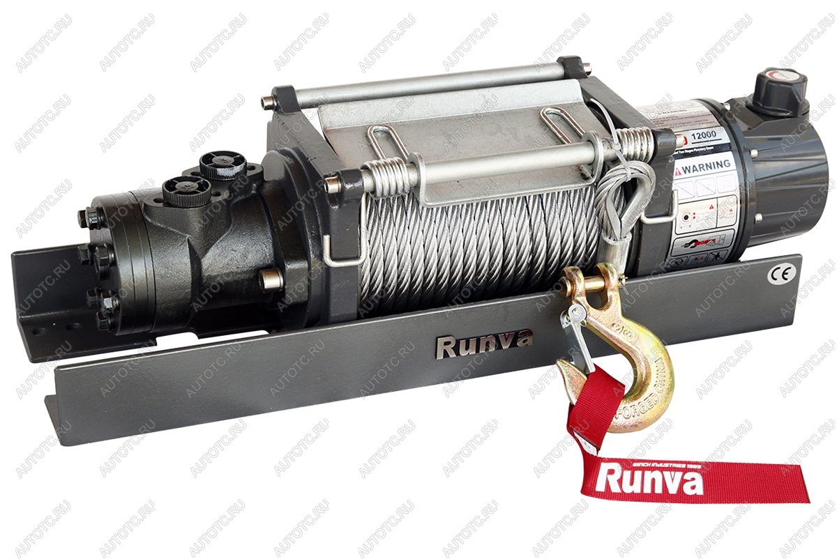 93 419 р. Лебёдка гидравлическая Runva 12000 lbs 5443 кг RUNVA hwd12000yd  с доставкой в г. Горно‑Алтайск