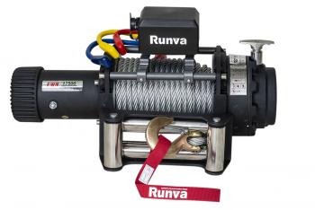 81 149 р. Лебёдка электрическая (индустр.) 24V Runva 17500 lbs 7960 кг RUNVA ewn17500s24v  с доставкой в г. Горно‑Алтайск. Увеличить фотографию 1