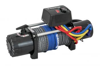 93 999 р. Лебёдка электрическая 12V Runva 12500 lbs 5670 кг (синтетический трос) RUNVA ewv12500ssr  с доставкой в г. Горно‑Алтайск. Увеличить фотографию 5
