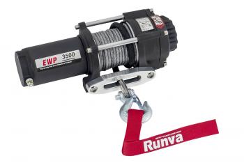 20 949 р. Лебёдка электрическая 12V Runva 3500A lbs 1588 кг (синтетический трос) RUNVA ewp3500asr  с доставкой в г. Горно‑Алтайск. Увеличить фотографию 15