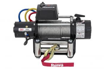 53 789 р. Лебёдка электрическая 12V Runva 9500 lbs 4350 кг (стальной трос) RUNVA ewv9500s  с доставкой в г. Горно‑Алтайск. Увеличить фотографию 3