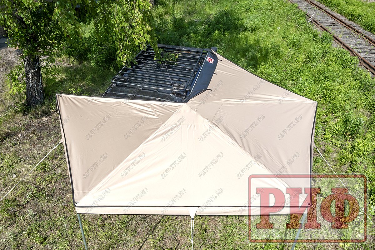 24 599 р. Маркиза автомобильная РИФ веерная 2,5х2,0 м (правая) РИФ rifavf062020602  с доставкой в г. Горно‑Алтайск