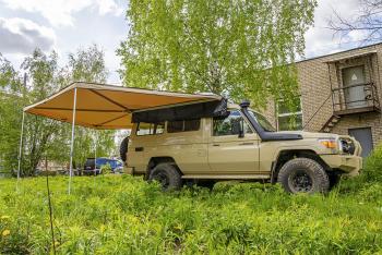 28 319 р. Маркиза автомобильная РИФ веерная 2,5х2,5 м (правая) РИФ rifavf062525602  с доставкой в г. Горно‑Алтайск. Увеличить фотографию 6