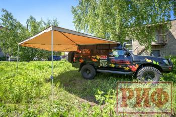 32 999 р. Маркиза автомобильная РИФ веерная 2.5х3,0 м (правая) РИФ rifavf063030602  с доставкой в г. Горно‑Алтайск. Увеличить фотографию 18