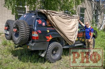 32 999 р. Маркиза автомобильная РИФ веерная 2.5х3,0 м (правая) РИФ rifavf063030602  с доставкой в г. Горно‑Алтайск. Увеличить фотографию 10