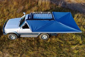 59 609 р. Маркиза автомобильная РИФ безопорная, веерная 2,3х2 м (левая) РИФ rifav042023801  с доставкой в г. Горно‑Алтайск. Увеличить фотографию 1