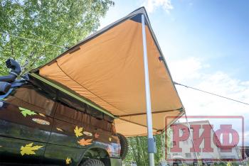 25 999 р. Маркиза автомобильная РИФ комбинированная (прямоугольная с веерной частью) 2,5х2,0 м (левая) РИФ rifavf072020601  с доставкой в г. Горно‑Алтайск. Увеличить фотографию 10